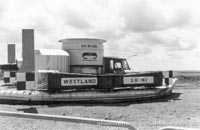 SRN1 fitted with a new bow to trial the SRN2